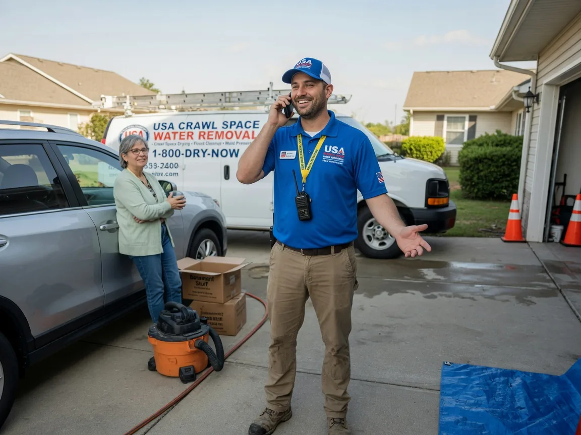 Crawl Space Water Removal Hugo, MN FAQs